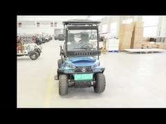 360° Vista de un carrito de golf de 4 plazas