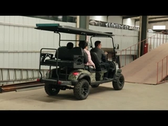 Carro de golf eléctrico con sillas de tela de cuero 8 - 9 horas Tiempo de carga